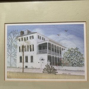 Anne Bell Robb '54 Meeting Street’ Charleston SC Kedron Design Art Print Decor